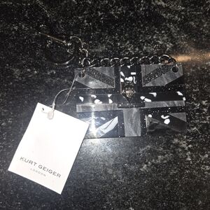 Kurt Geiger Black Keychain